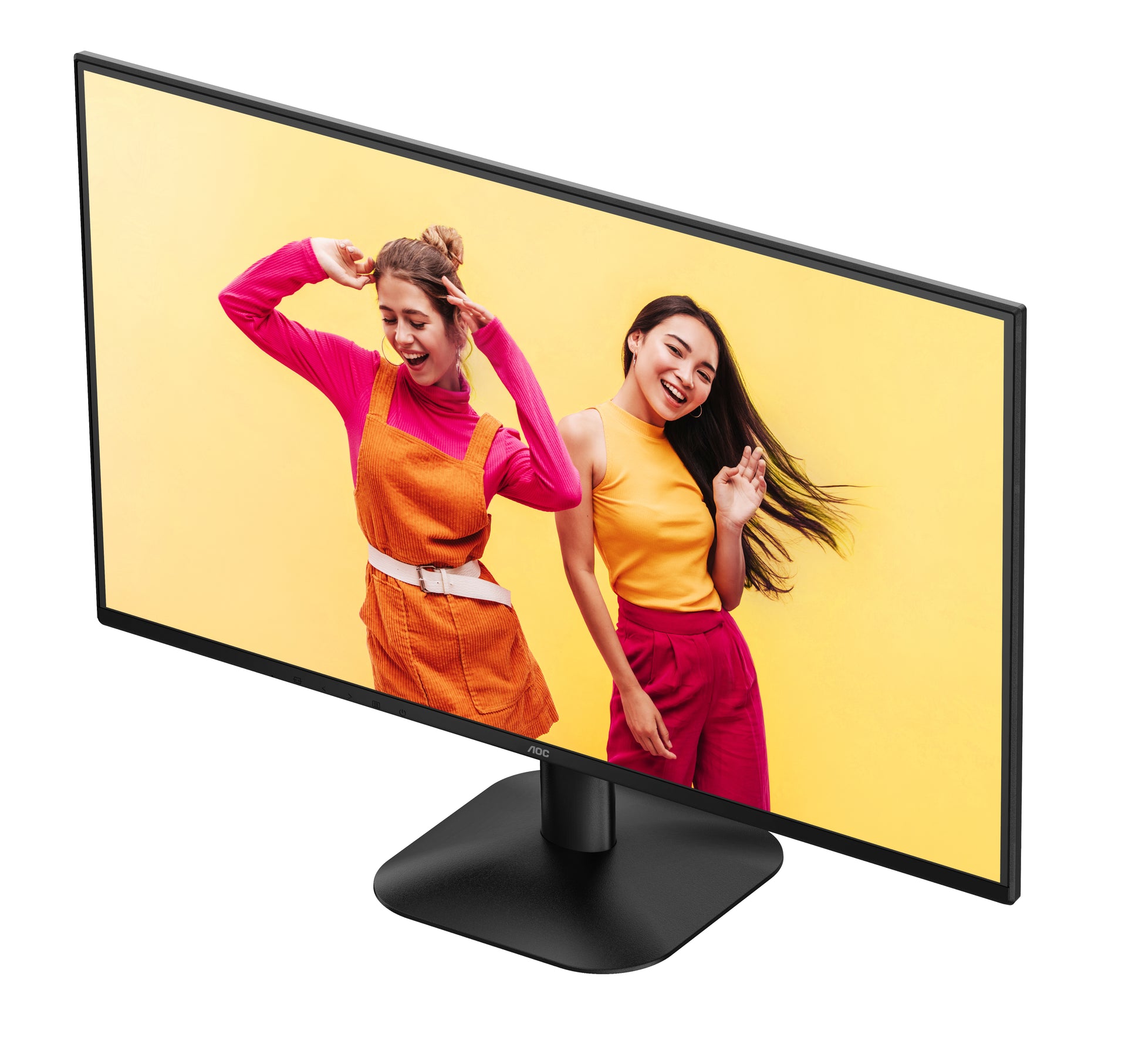AOC Q27B35S3 – Monitor, 27", 2560 × 1440 (WQHD), IPS, 120 Hz, Integrierte Lautsprecher, Adaptive Sync, Schwarz