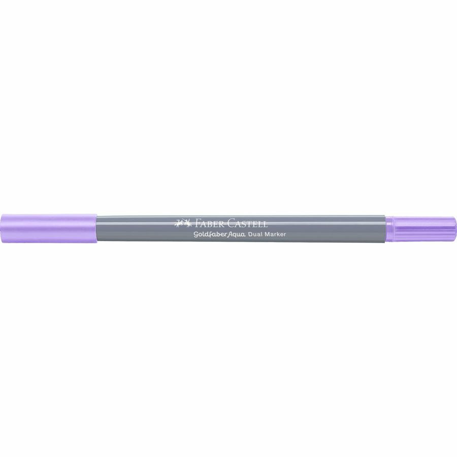 Faber-Castell Brush Pen Goldfaber Aqua – Pinselspitze – Hellviolett – Wasservermalbar