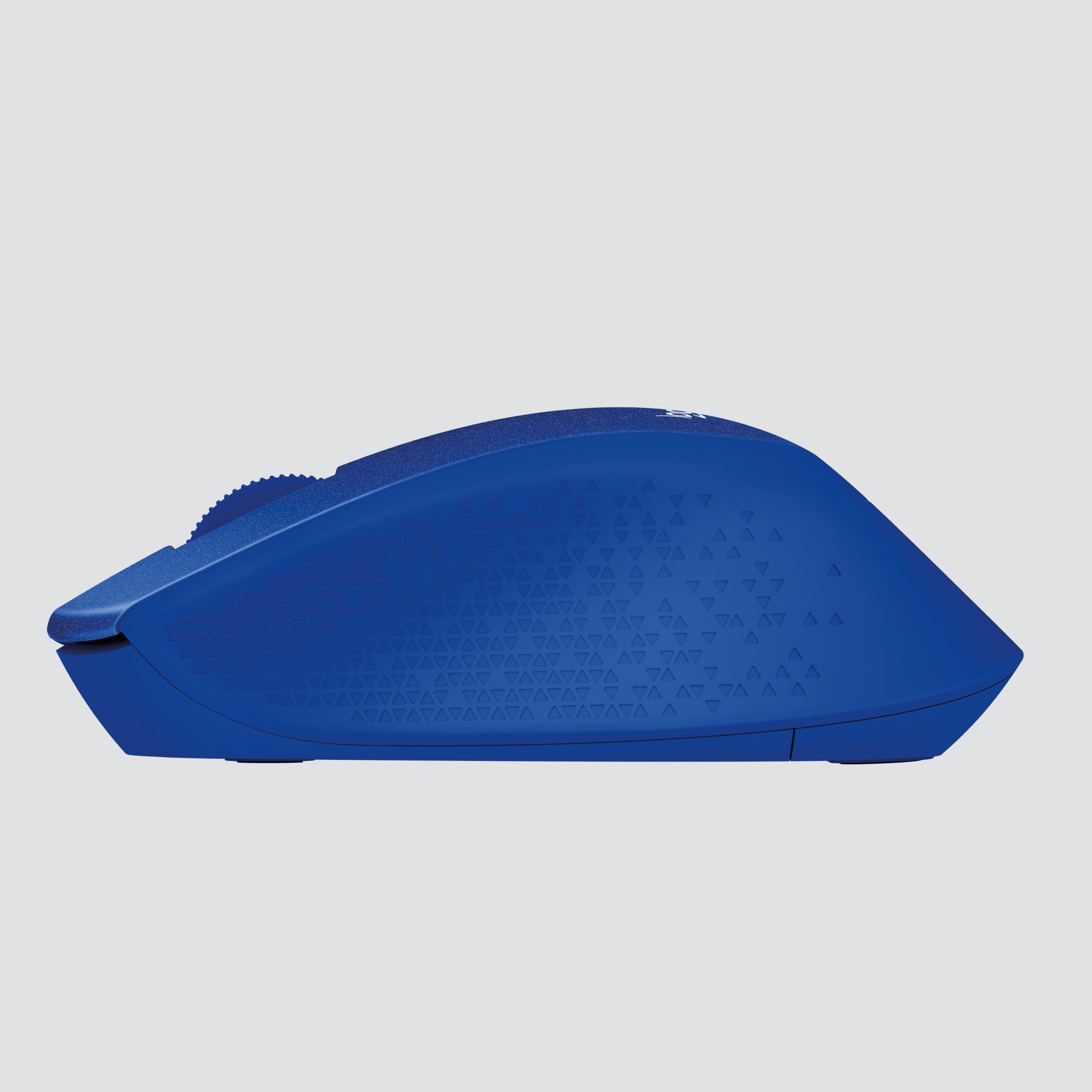 Logitech M330 Silent Plus Maus – kabellos, 2,4 GHz, Silent-Tasten, blau
