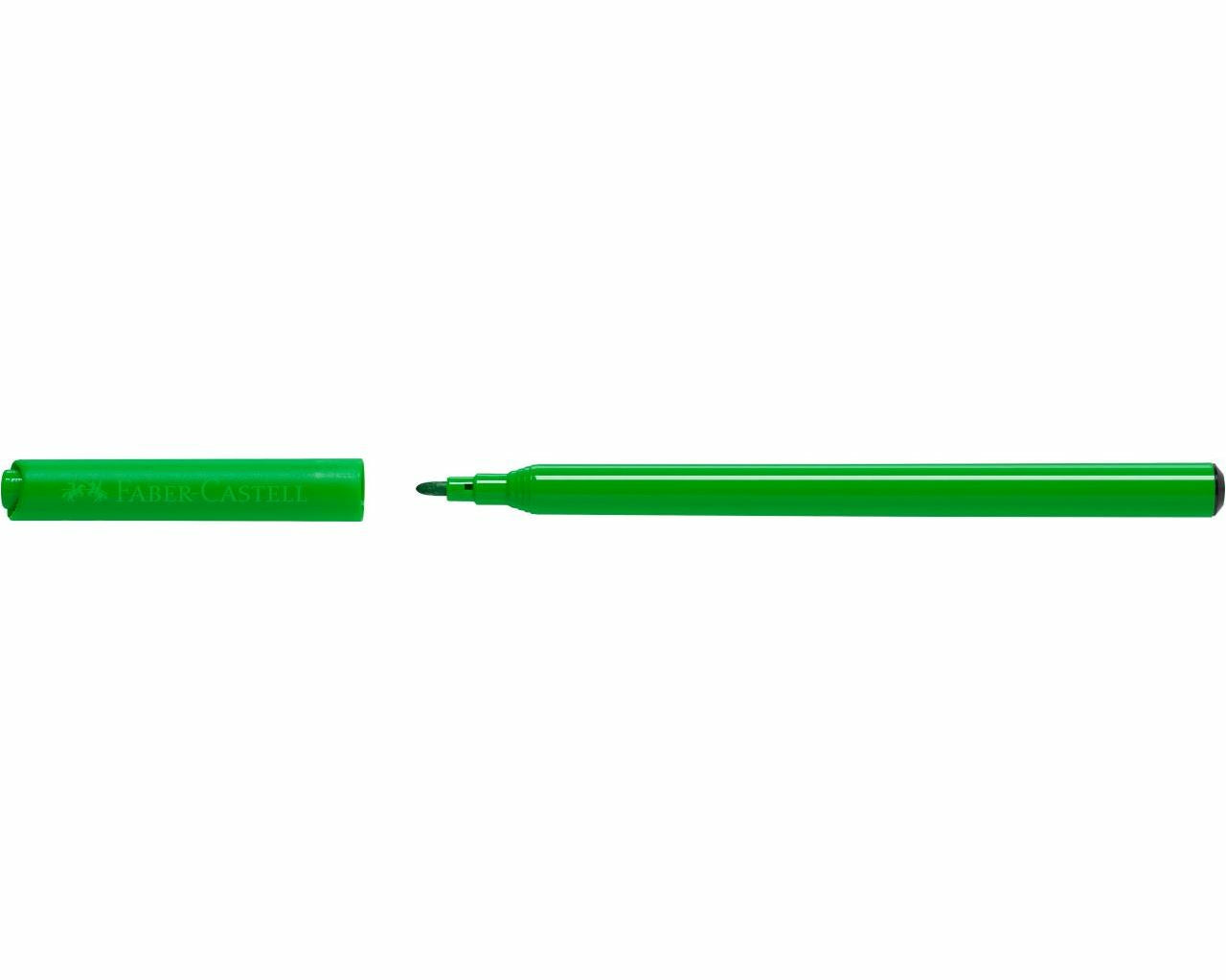Faber-Castell Filzstifte – Rundspitze, 12 Farben