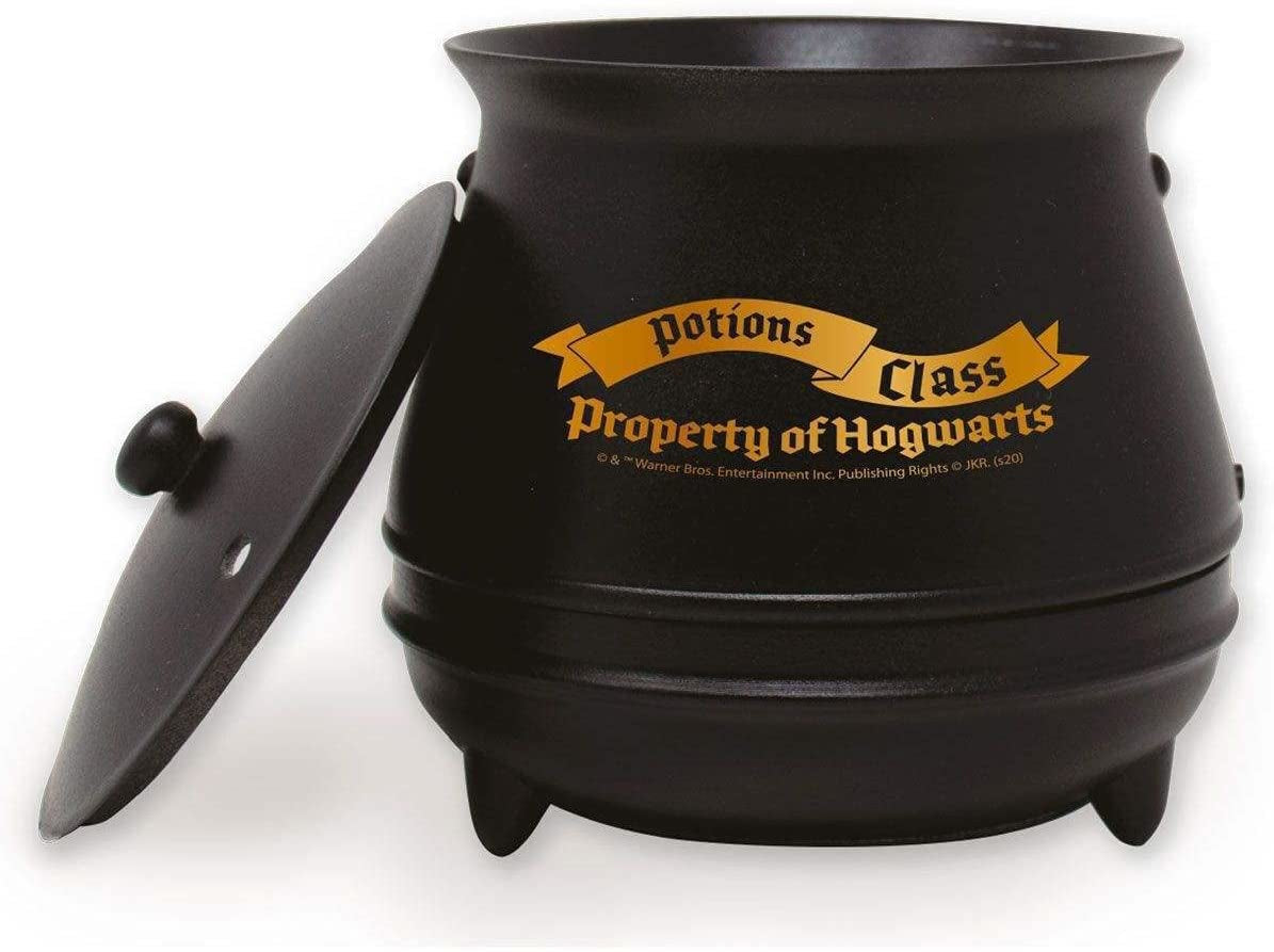 Thumbs Up Harry Potter Kaffeetasse – 350 ml, Kunststoff, Schwarz, mit Deckel