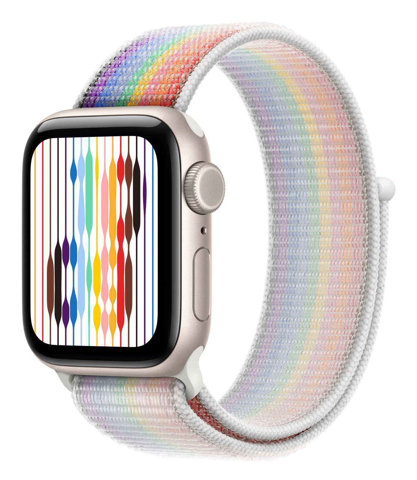 Apple Sport Loop – Armband – für Apple Watch 41 mm, Mehrfarbig, One Size