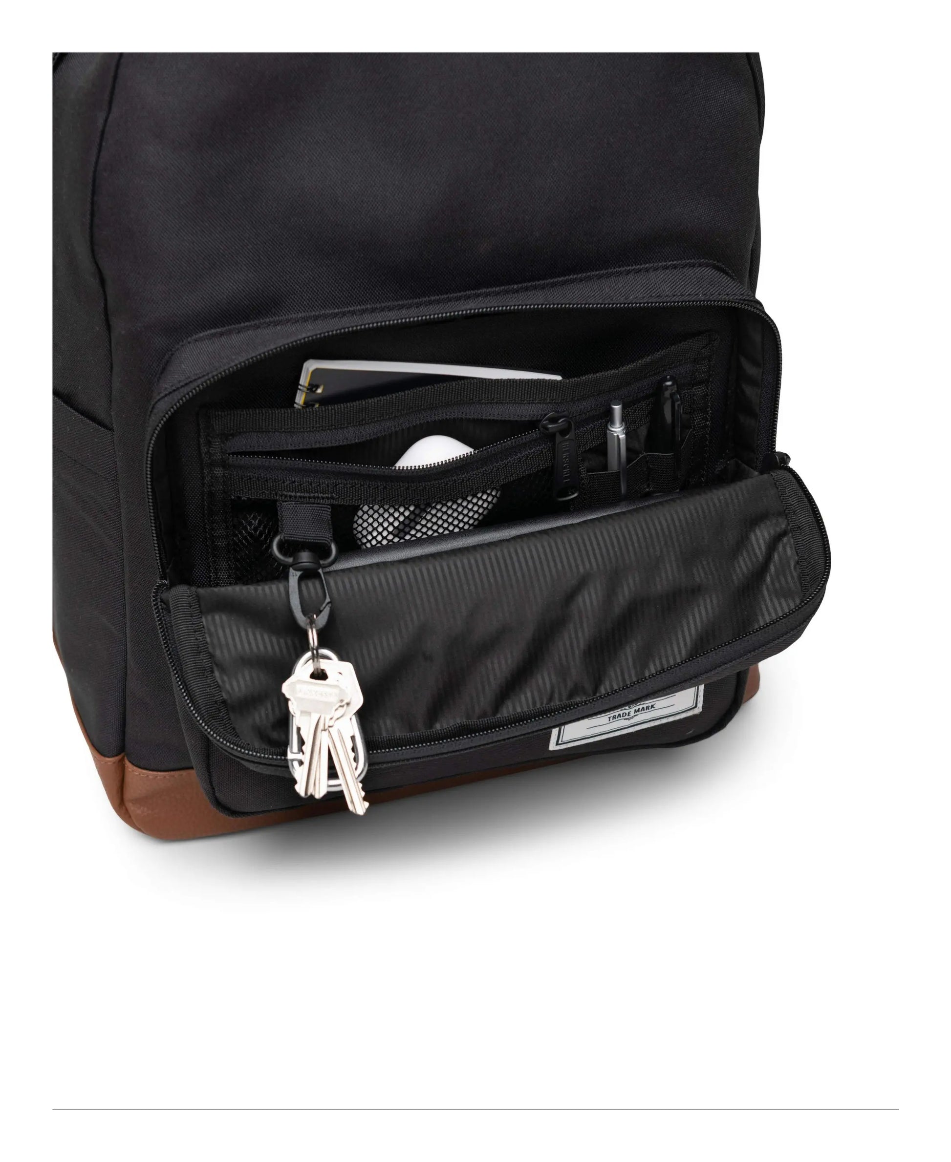 Herschel Pop Quiz – Freizeit-Rucksack – 25 l, schwarz