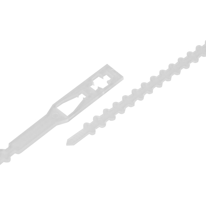 Steffen Kabelbinder 234×5,5 mm, 100er-Pack, lösbar – Weiss