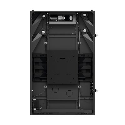 Hagor SOPW 55" Portrait – Outdoorgehäuse, IP65, 6,4 mm Sicherheitsglas, Klima, für 55" (Hochformat)