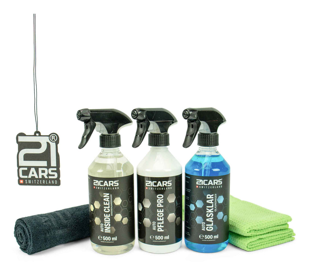 21CARS Innenreiniger – für Innenraum, Set (6-teilig)