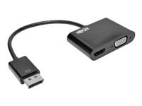 Tripp Lite P136-06N-HVV2BP Adapter DisplayPort zu HDMI + VGA – 4K (3840 × 2160) @ 60 Hz, HDMI 1.4, 0,15 m