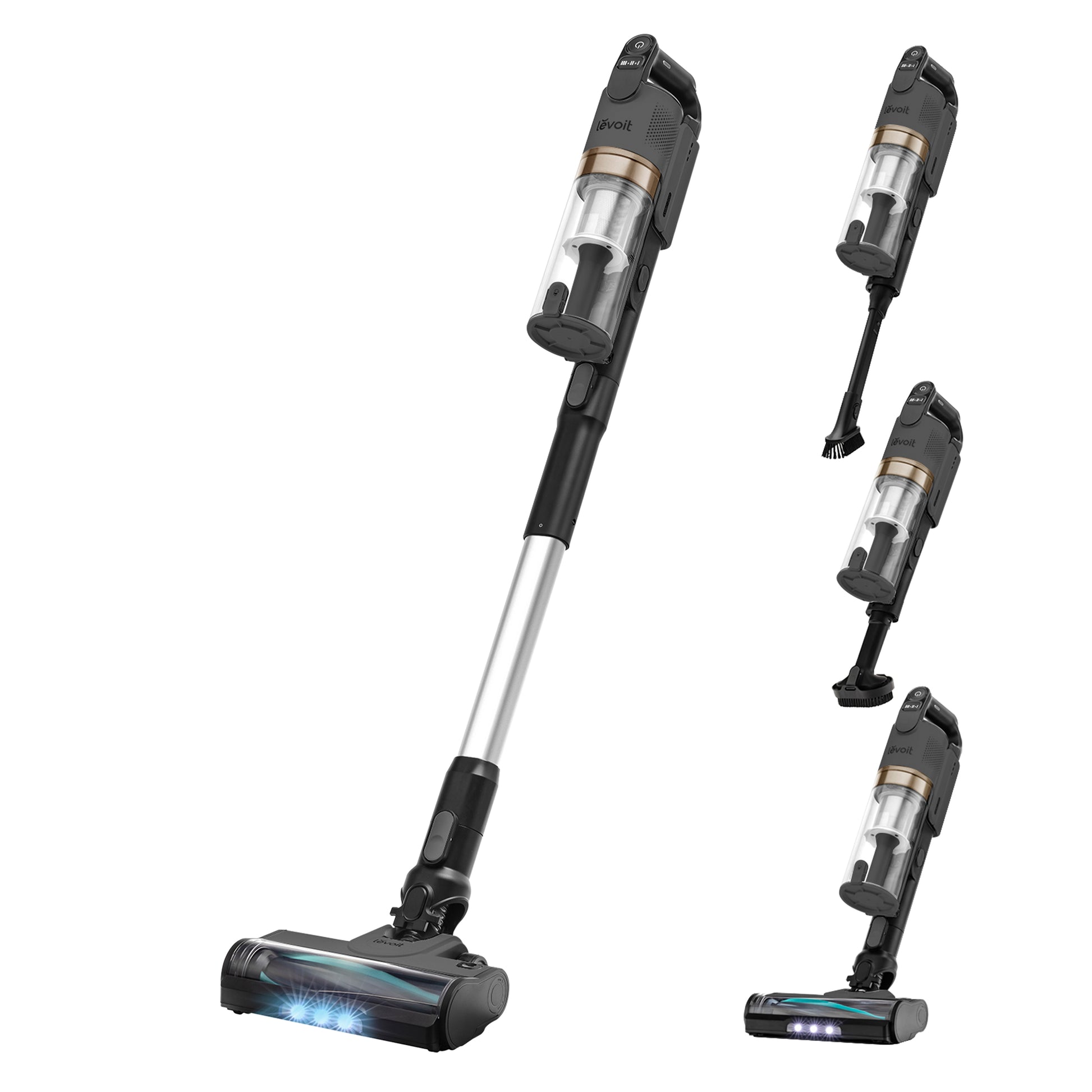 Levoit Akkustaubsauger LVAC-200, 2-in-1 – 50 min, 180 W, Behälter 0,75 l