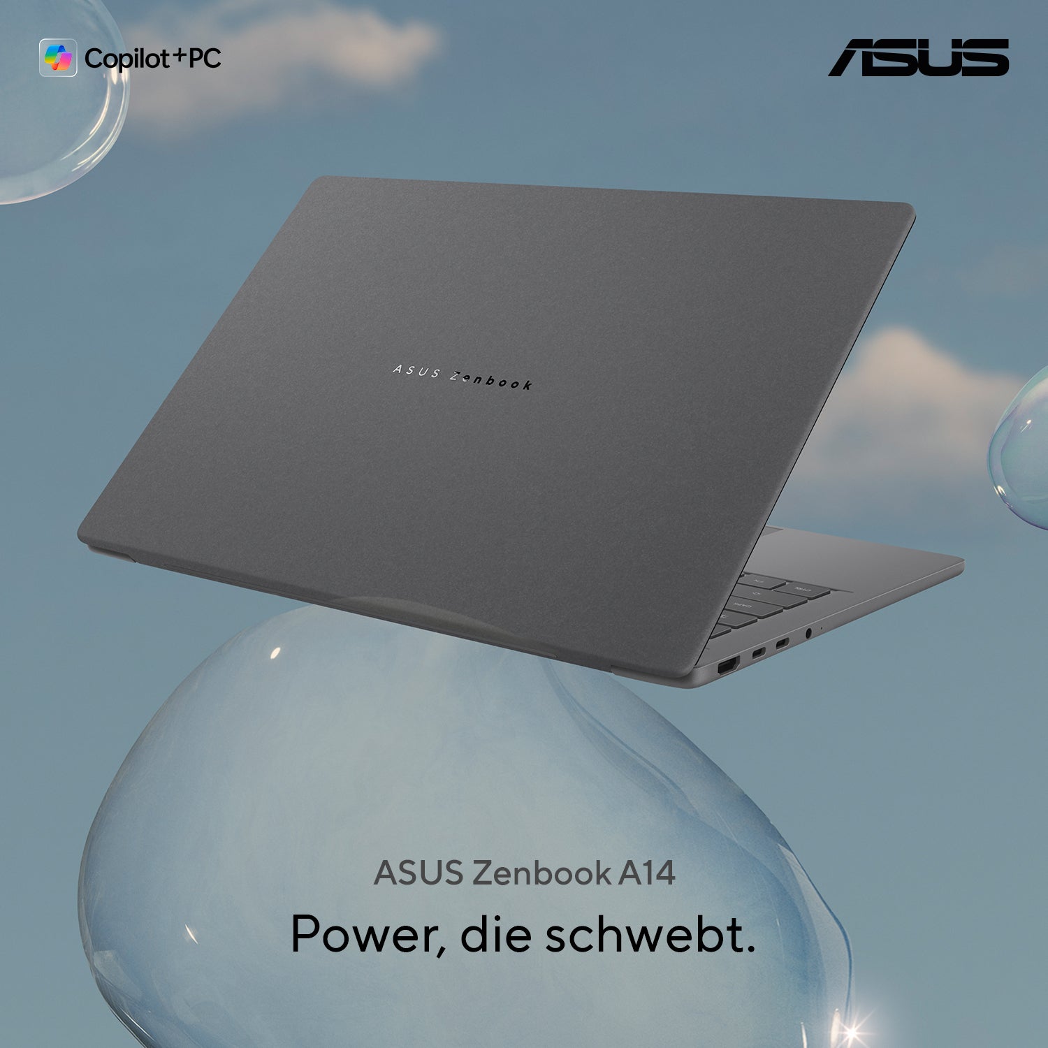 ASUS Zenbook A14 UX3407NA-QD101W – 14" WUXGA OLED, Snapdragon X2E-88-100, 16 GB, 1 TB SSD, Win 11 Home