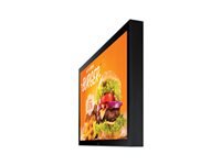 Samsung OH24B – Public Display, 24", IPS, 1500 cd/m², 24/7, Tizen 6.5, VESA 100 × 100, Schwarz