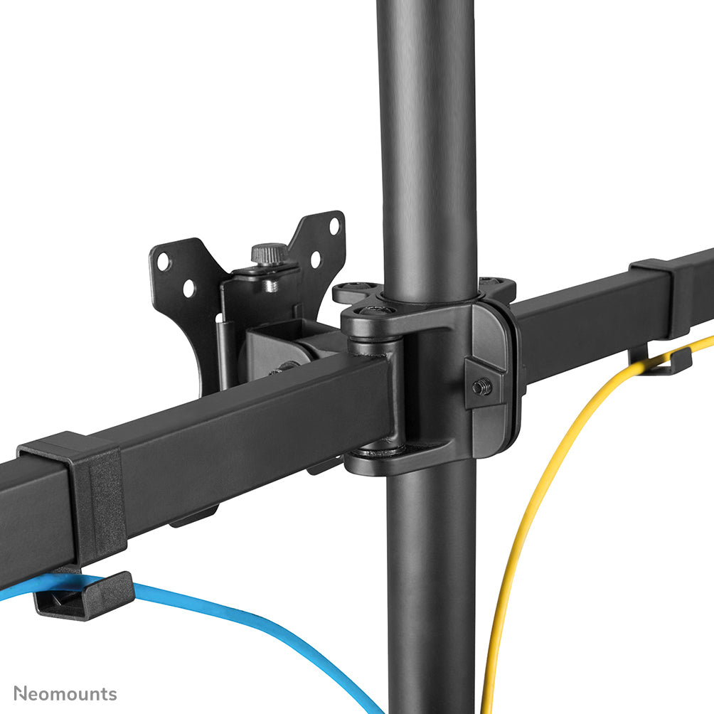 Neomounts FPMA-D550DD3BLACK – Höhenverstellbar, Kabelmanagement