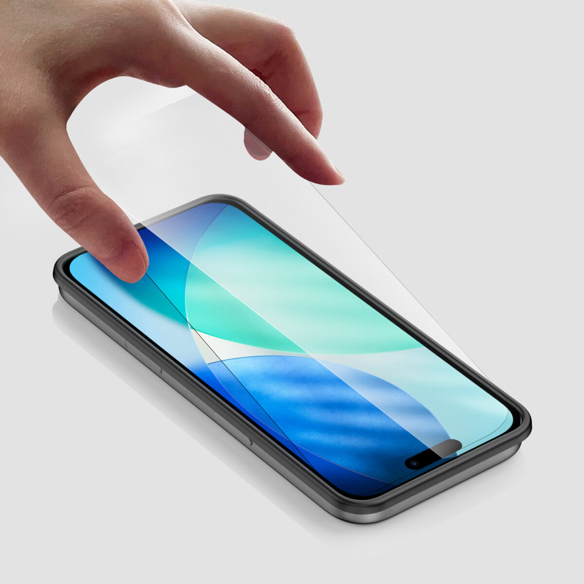 4smarts Displayschutz (Panzerglas), Case Friendly – für iPhone 17 Pro – mit Applikator