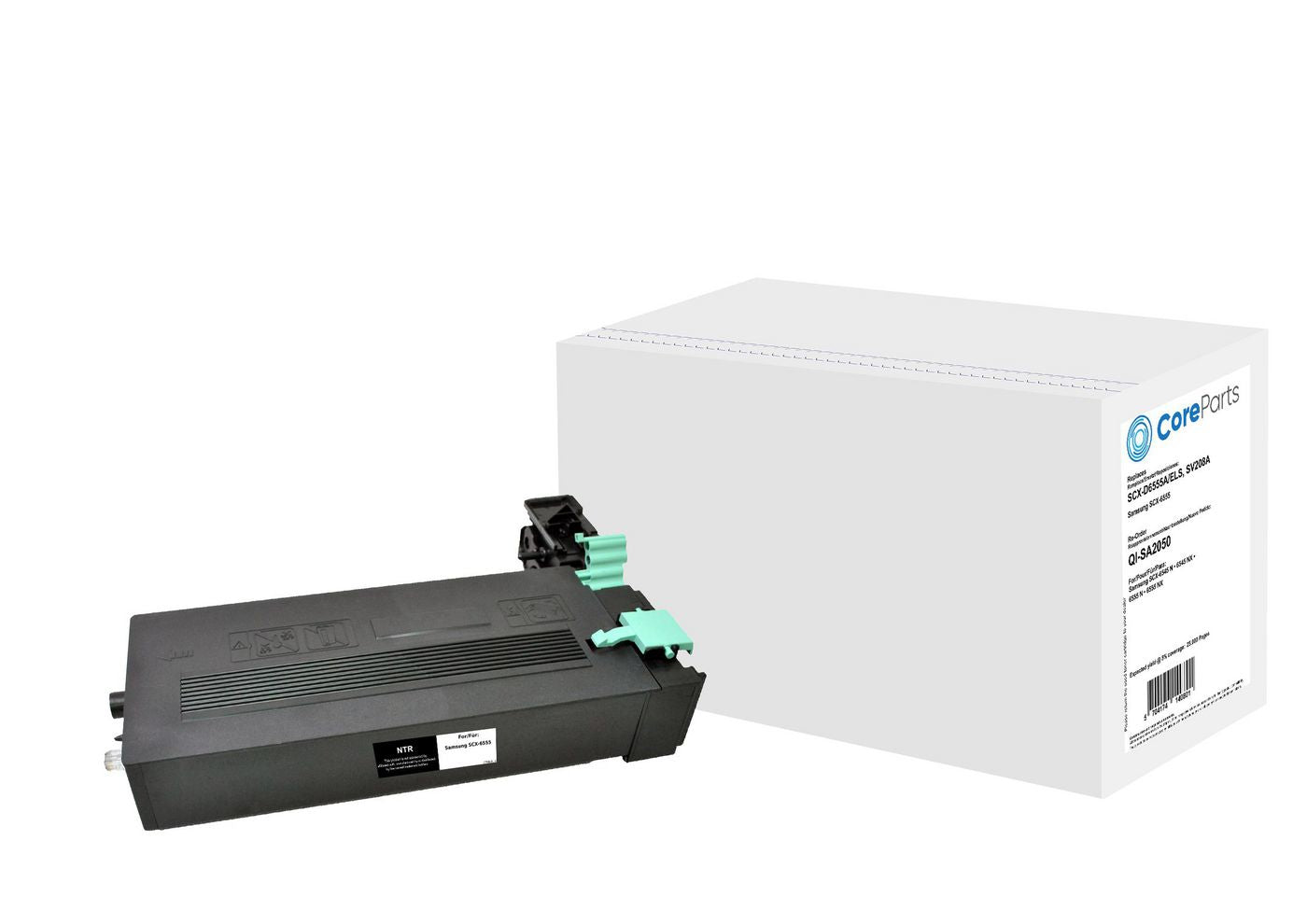 CoreParts SCX-D6555A/ELS Schwarz Toner – Kompatibel – 25'000 Seiten – für Samsung SCX-6555