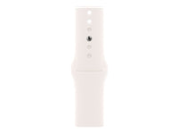 Apple Sportarmband Light Blush – Armband – für Apple Watch 40 mm, Grösse M/L, Polymer