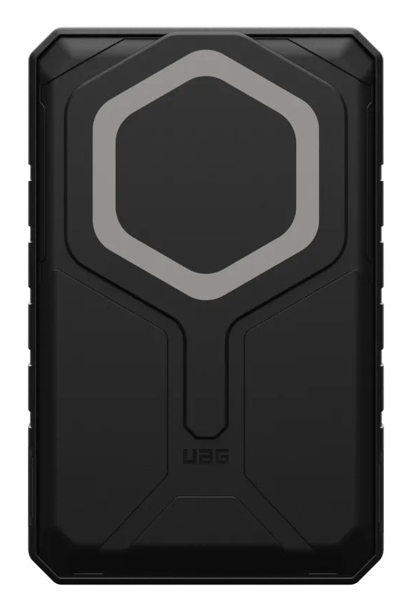 Urban Armor Gear UAG – Powerbank 10000 mAh, PD 20 W, 1× USB-C, 1× USB-A, kabelloses Laden, für Smartphones, schwarz