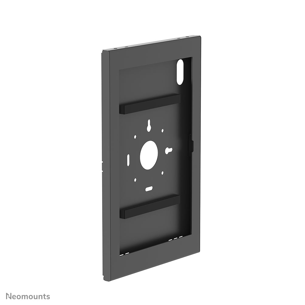 Neomounts Tablet-Wandhalterung – für bis zu 14,6", abschliessbar, VESA 75×75 – Schwarz