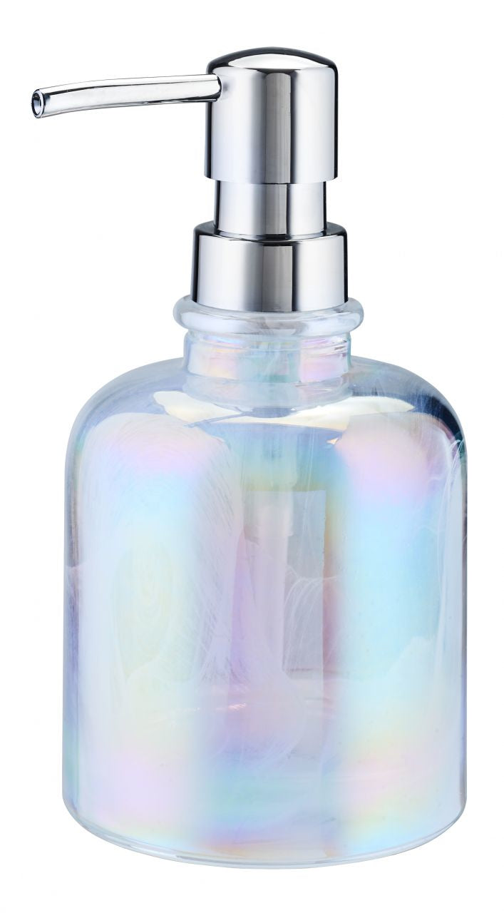 Kleine Wolke Opalis Seifenspender – Glas, Perlmutt, 250 ml
