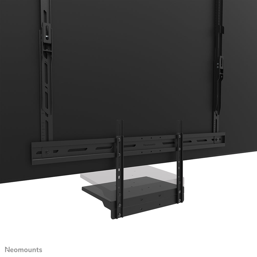 Neomounts AV45-500BL – Laptop-Tablar – für VESA 200×200–800×600 mm, 43–110", Schwarz, Stahl