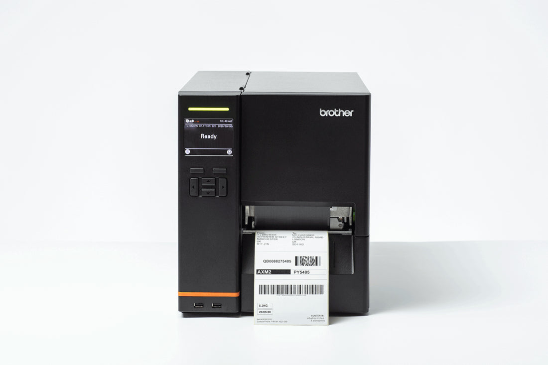 Brother TJ4420TNZ1 – Etikettendrucker, Thermotransfer, bis 101,6 mm, 203 dpi