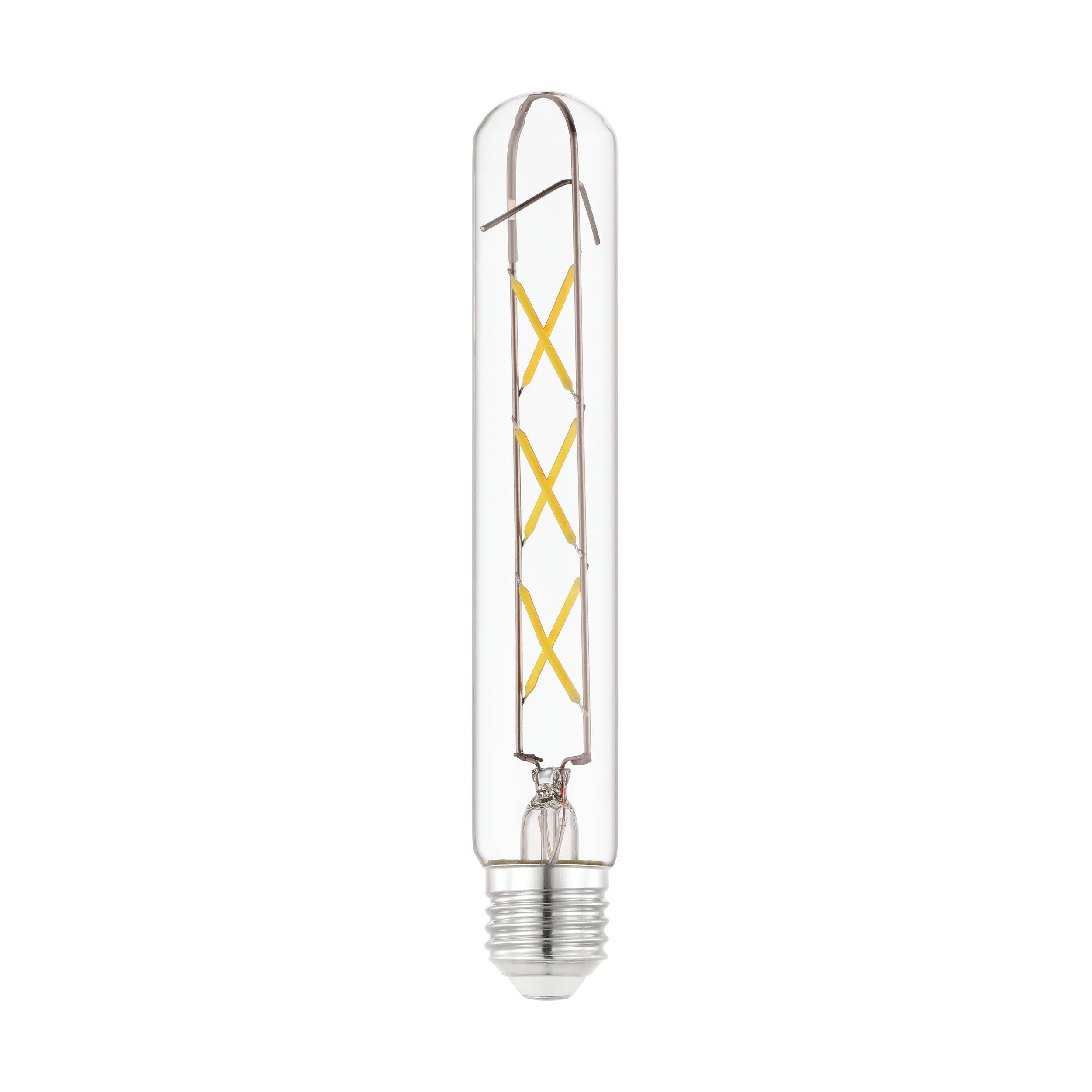 EGLO LED-Leuchtmittel E27 Kolbenform – Warmweiss 2700 K, 470 lm, 4 W – IP20 – 1 Stk. – Klar