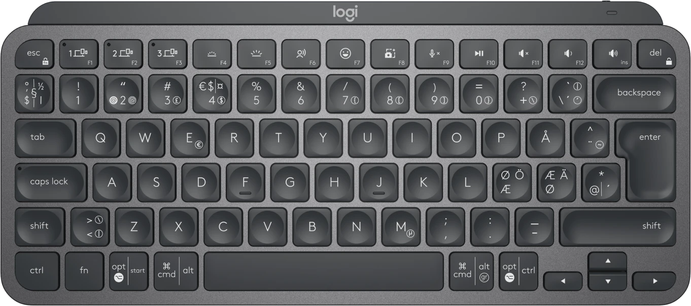 Logitech MX Keys Mini für Business – Tastatur, Graphit