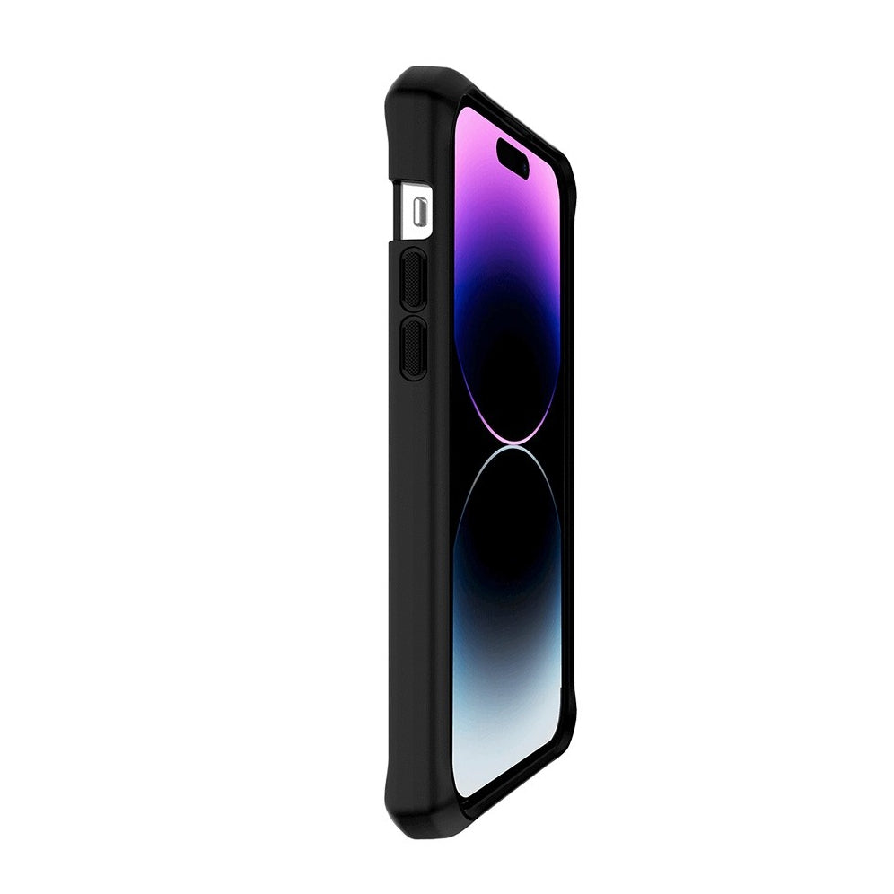Mobilis Backcover SPECTRUM_R – für Apple iPhone 15/14 – schwarz