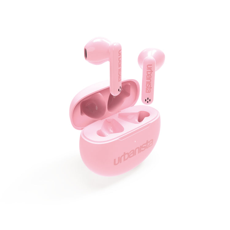 Urbanista Austin – True Wireless In-Ear Kopfhörer – IPX4 – Pink – bis 20 h