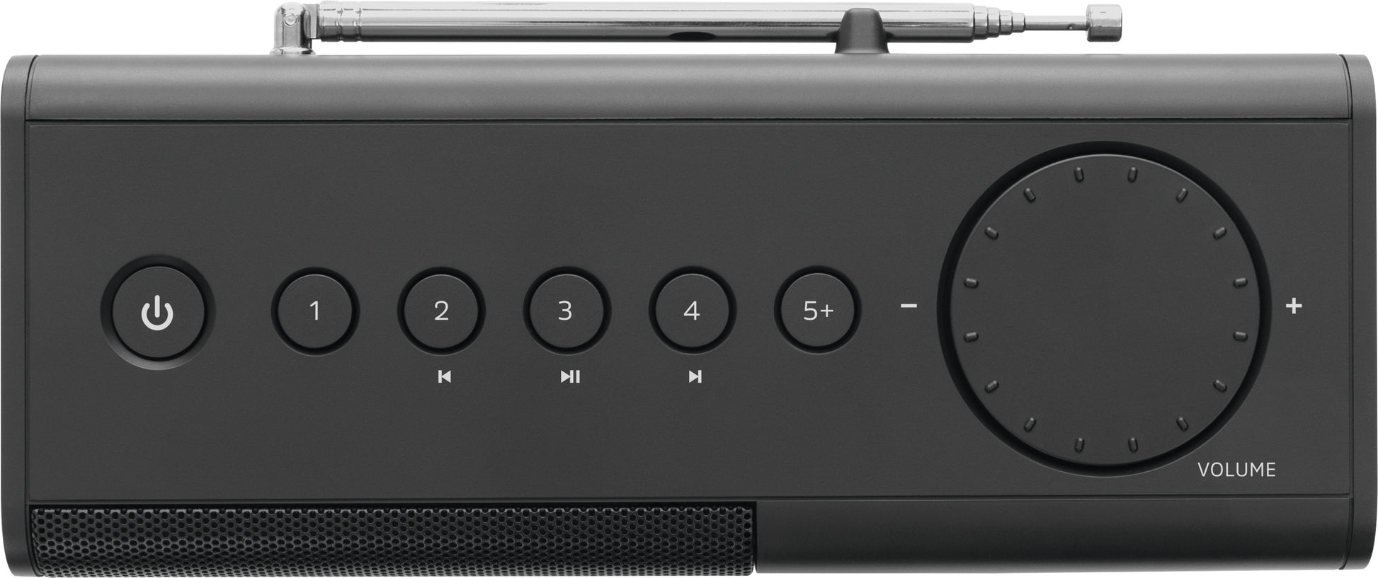 TechniSat DigitRadio 217 – Tragbares DAB+ Radio, UKW, Bluetooth – Schwarz