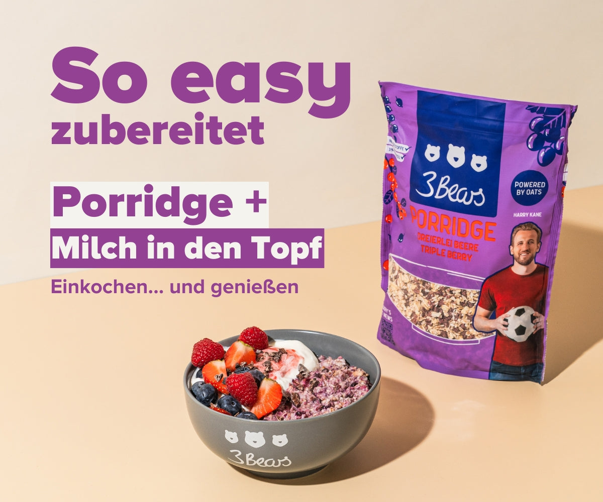 3Bears Porridge Beeren, vegetarisch – 400 g