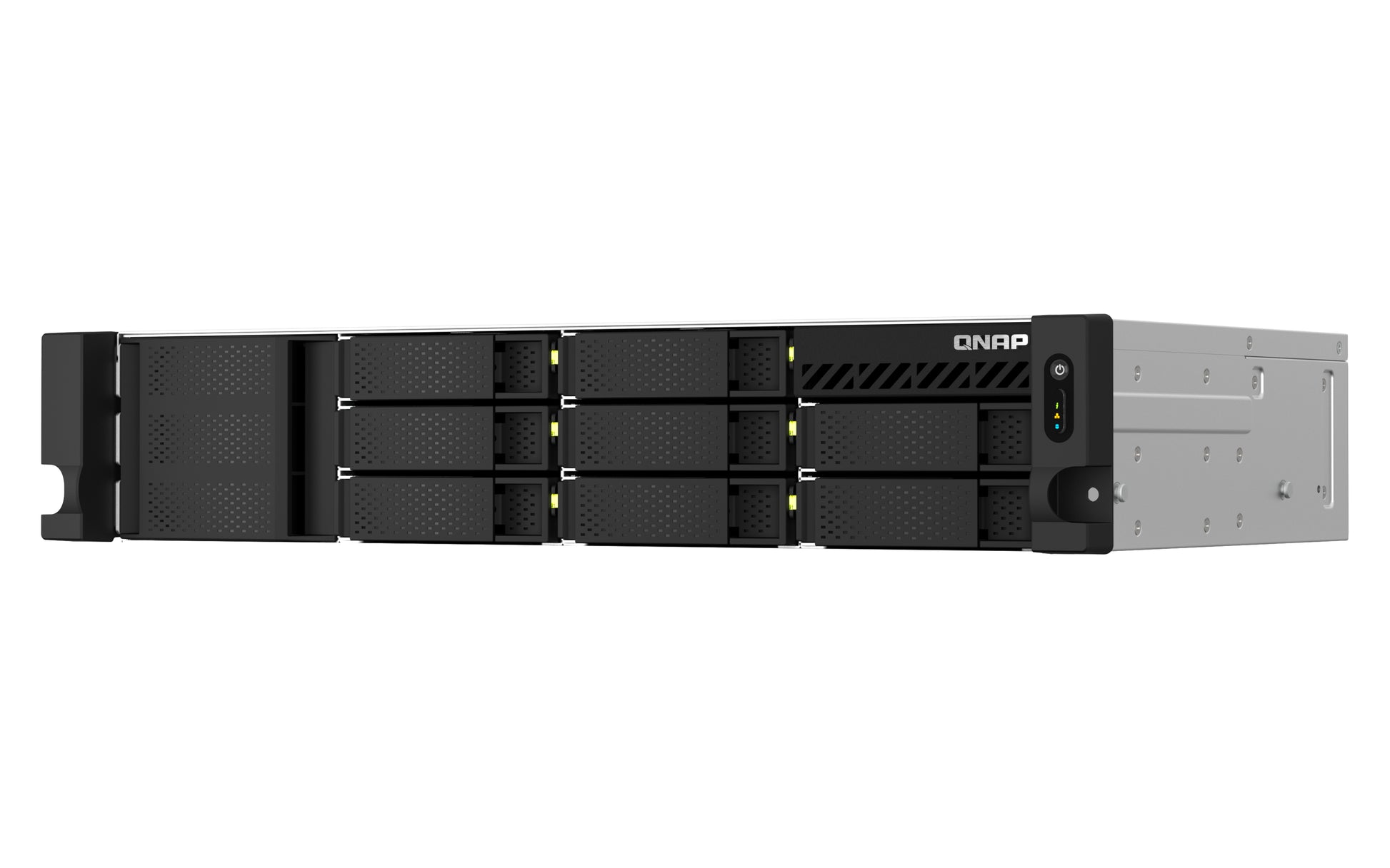 QNAP TS-873AEU-4G Allgemeines Speichergerät – 2 × 2,5 Gbit/s Ethernet, 4 GB DDR4, 2U 8-Bay