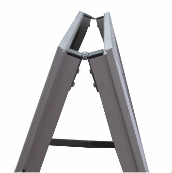 Europel Plakatständer – für A1 hoch, silber, Aluminium, 660×100×1220 mm