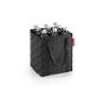 Reisenthel Stofftasche, Polyester, Motiv Glossy Dots Schwarz, 240×280×240 mm
