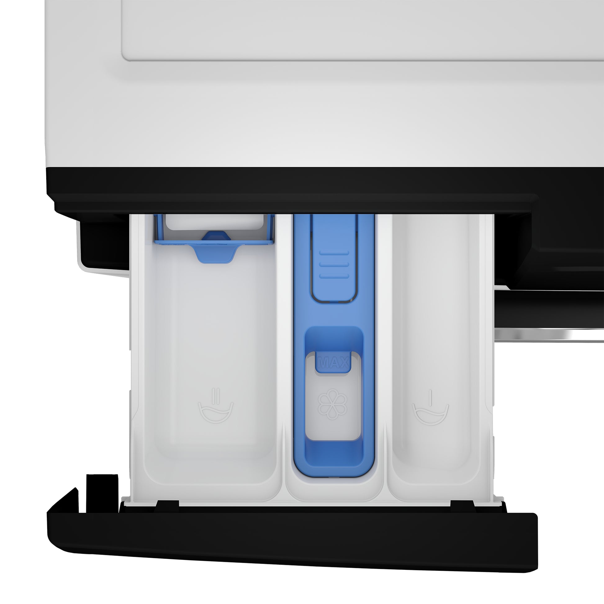 Beko Waschtrockner WT710 – 12 kg Waschen, 8 kg Trocknen, 1'400 U/min, Inverter & SteamCure – weiss/schwarz