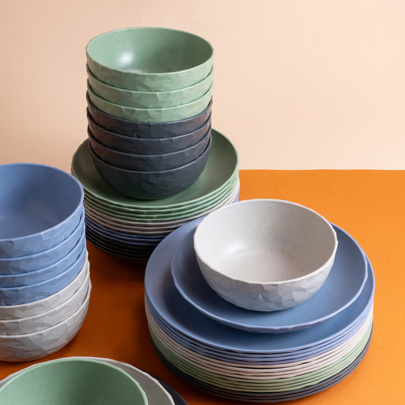 Koziol Schüssel CLUB BOWL – 700 ml, Ø 16,2 cm, Kunststoff (biozirkulär), Blau, spülmaschinenfest