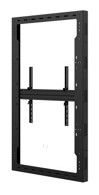Hagor Enclosure 75" – Schutzgehäuse, Hochformat, VESA 600×800 mm, für Displays bis 75", Schwarz