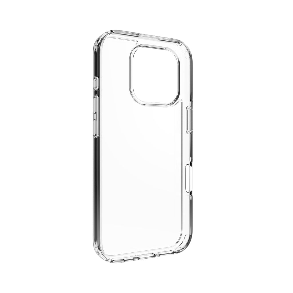 IFROGZ Backcover – für Apple iPhone 16 Pro, Recycling-Kunststoff, transparent, staubresistent