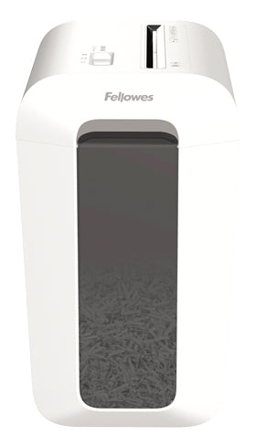 Fellowes Powershred LX65 – Aktenvernichter, DIN P-4, Partikelschnitt 4 × 40 mm, 10 Blatt, 22 l