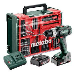 Metabo Schlagbohrschrauber SB 18 Mobile Werkstatt – 18 V (CAS) – 24 Nm – 2×2,0 Ah & Ladegerät