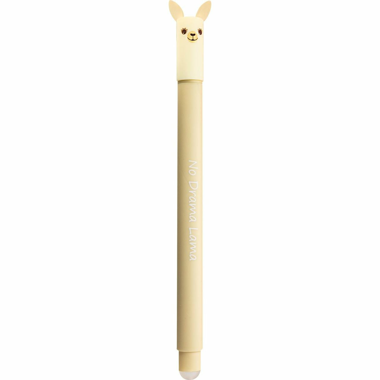Eberhard Faber Animal Erase It Gelschreiber – blau, 0,7 mm, radierbar, Kappe, nachfüllbar