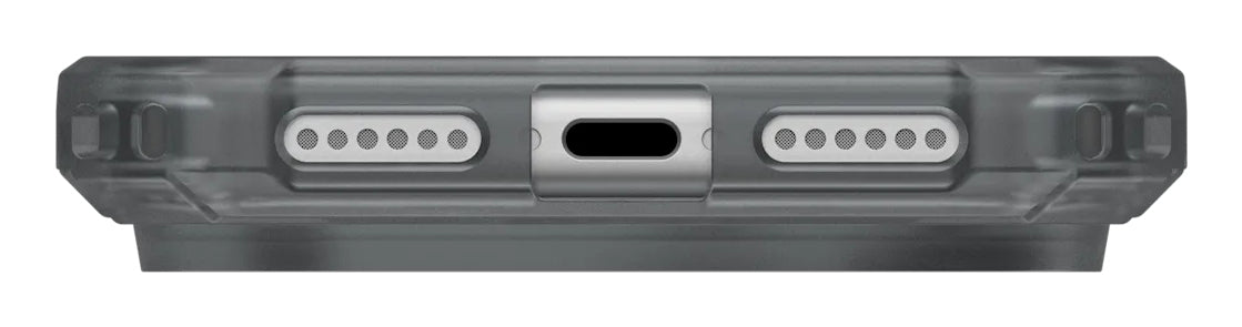 Urban Armor Gear Backcover Essential Armor MS – für Apple iPhone 17 Pro Max – grau – TPU, MagSafe-kompatibel