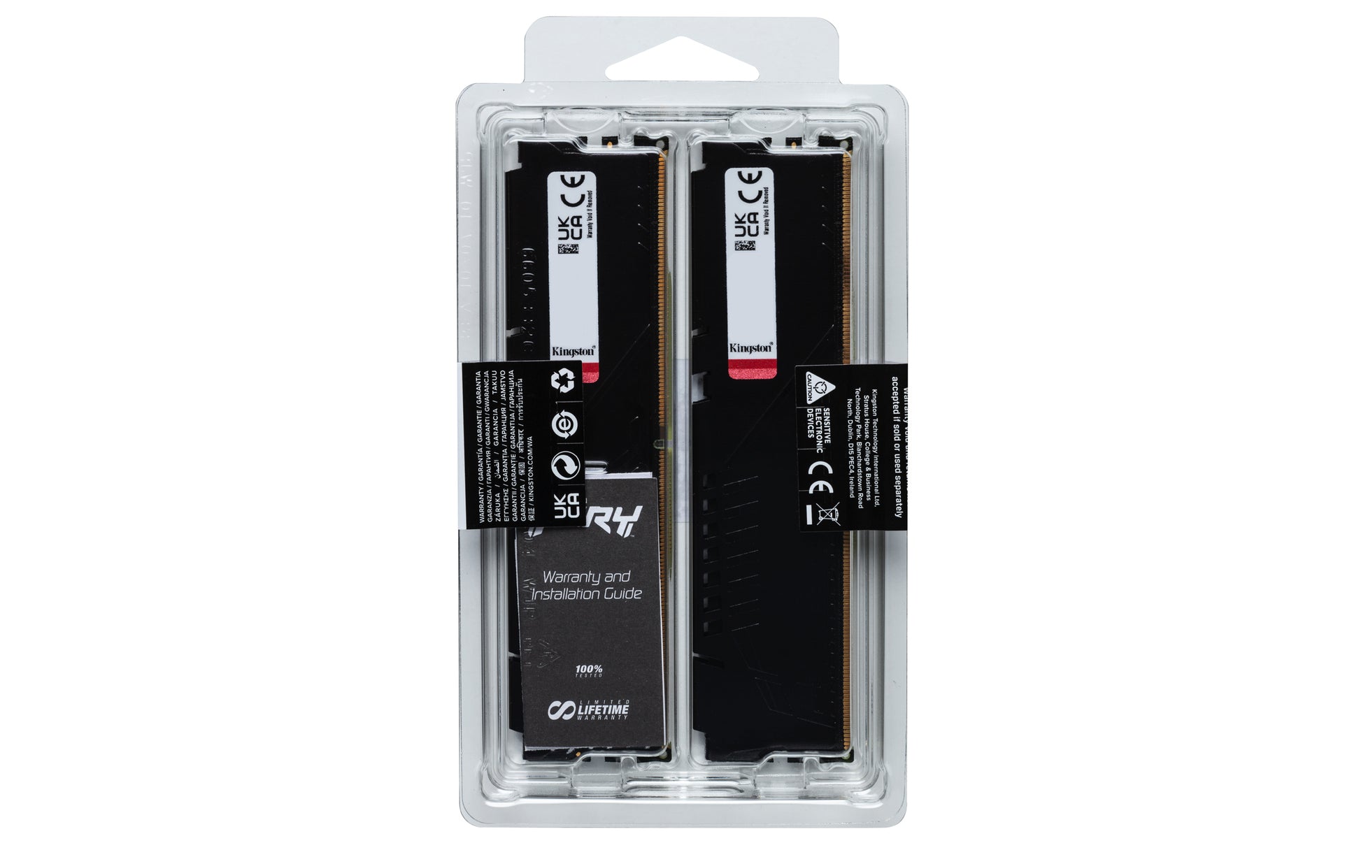 Kingston Technology Kingston FURY Beast – Arbeitsspeicher – 32 GB (2×16 GB) – DDR5 5600 MT/s CL36, 288-poliger DIMM, 1,25 V