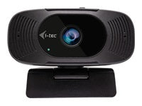 i-tec SOLOMON 300 Webcam – 4K Ultra HD, 60 fps, Sichtschutz, USB – Schwarz