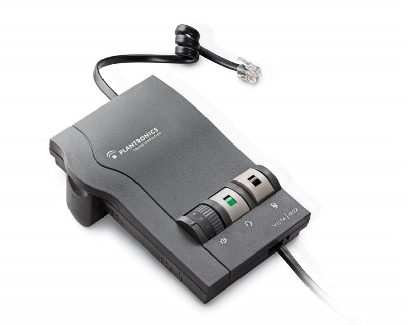Poly M22 – Headset-/Audio-Adapter, Schwarz, für EncorePro 300/500/700 Serie