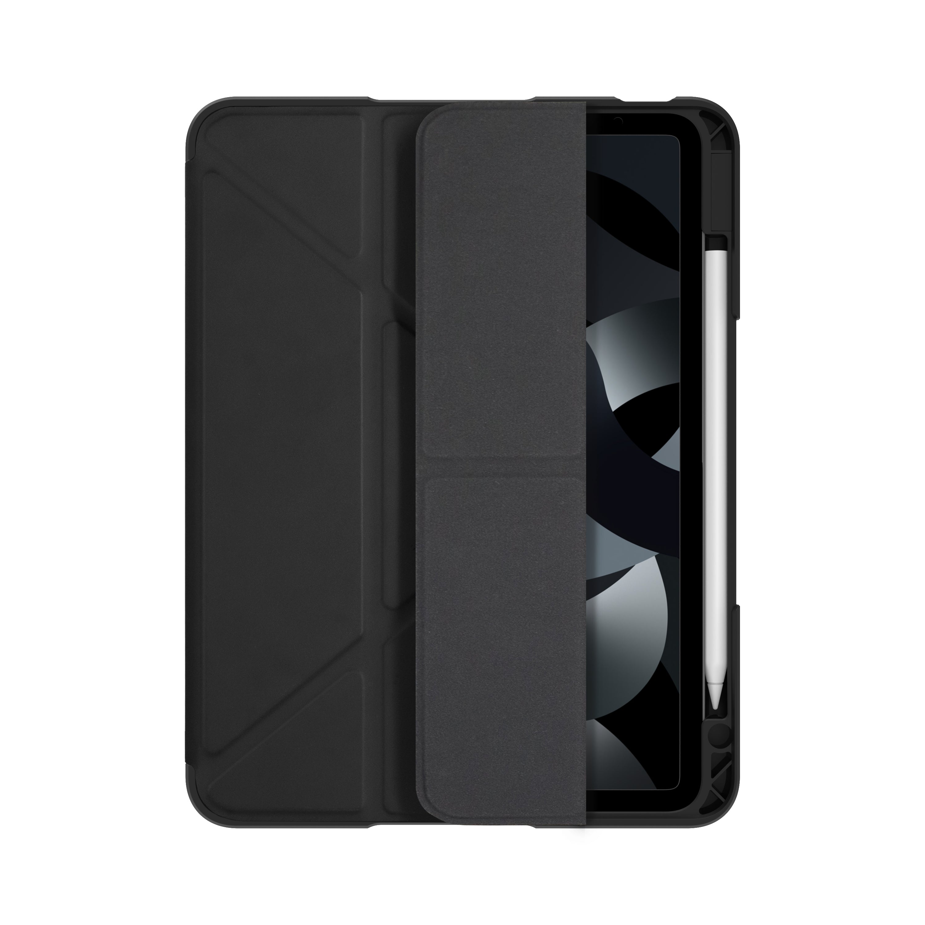 dbramante1928 London Pro Tablet-Hülle für iPad Air 10,9" (6. Gen.) – Schwarz