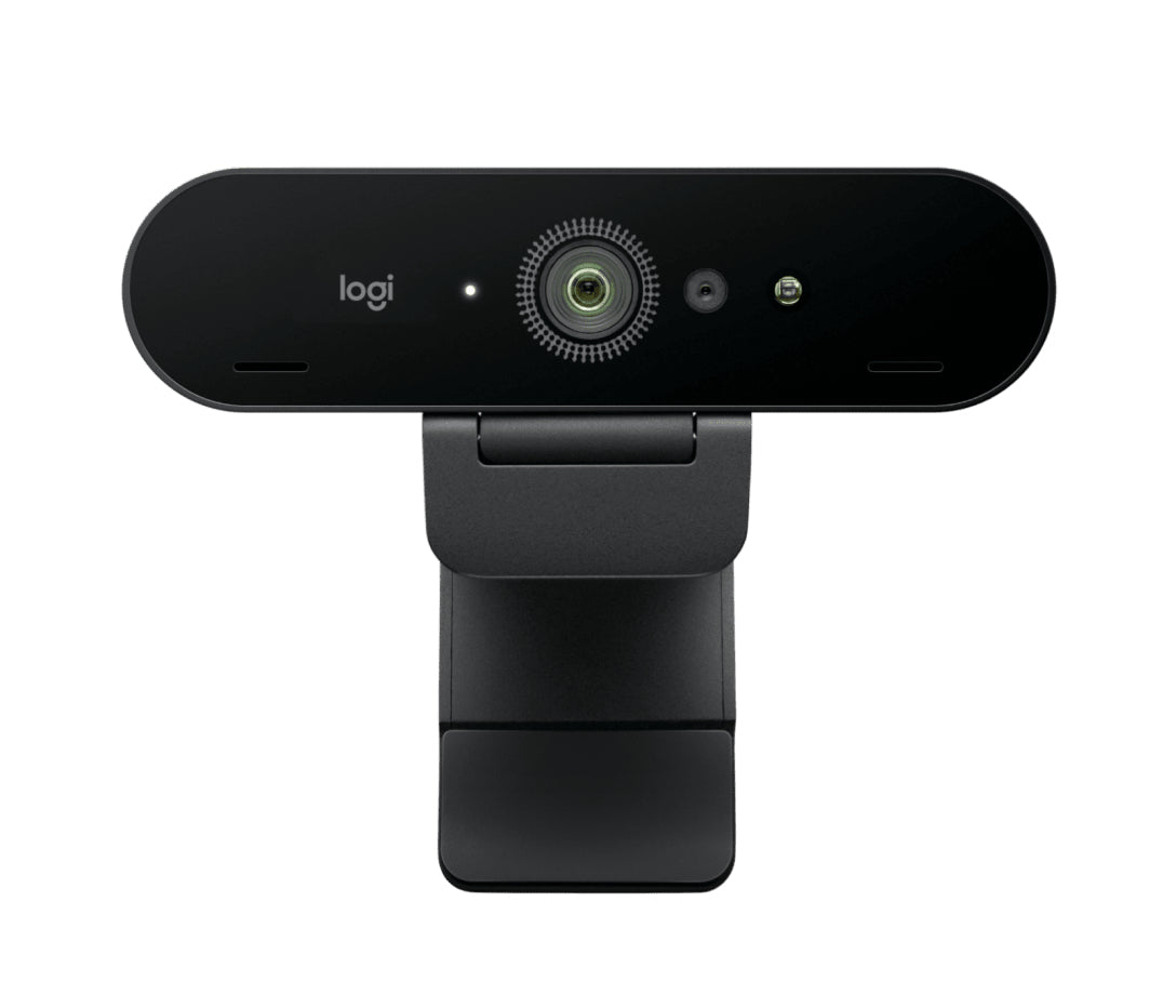 Logitech Brio – Webcam für Zoom/Teams/Google Meet – 4K, bis 90 fps, USB-C, Autofokus, 5× digitaler Zoom