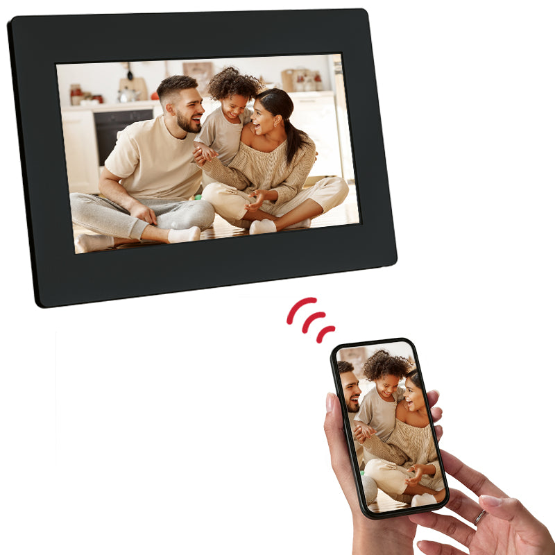 AgfaPhoto APF700WiFi 7 Zoll – 19,5 cm, 2,1 cm, Schwarz