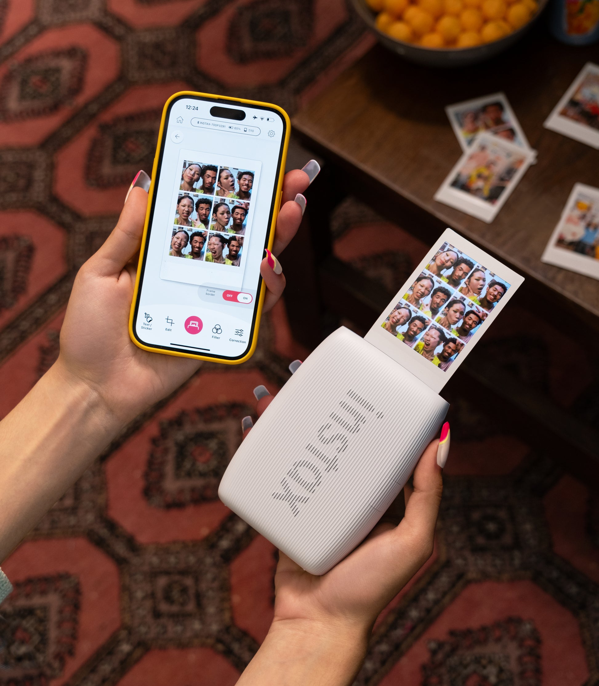Fujifilm Instax Mini Link3 – Rose, Bluetooth
