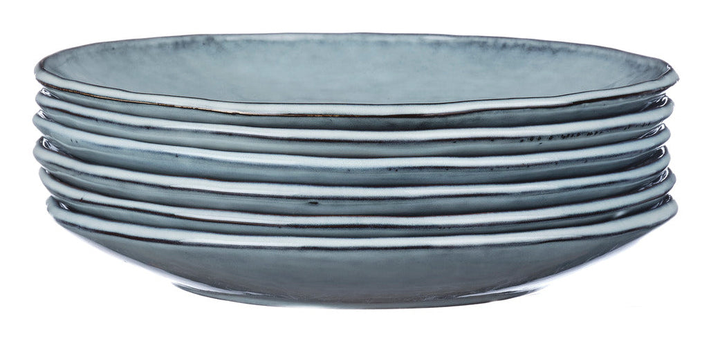 Björn CLOUD Teller – Steinzeug, Sturmgrau, Ø 27 cm, Höhe 3,5 cm