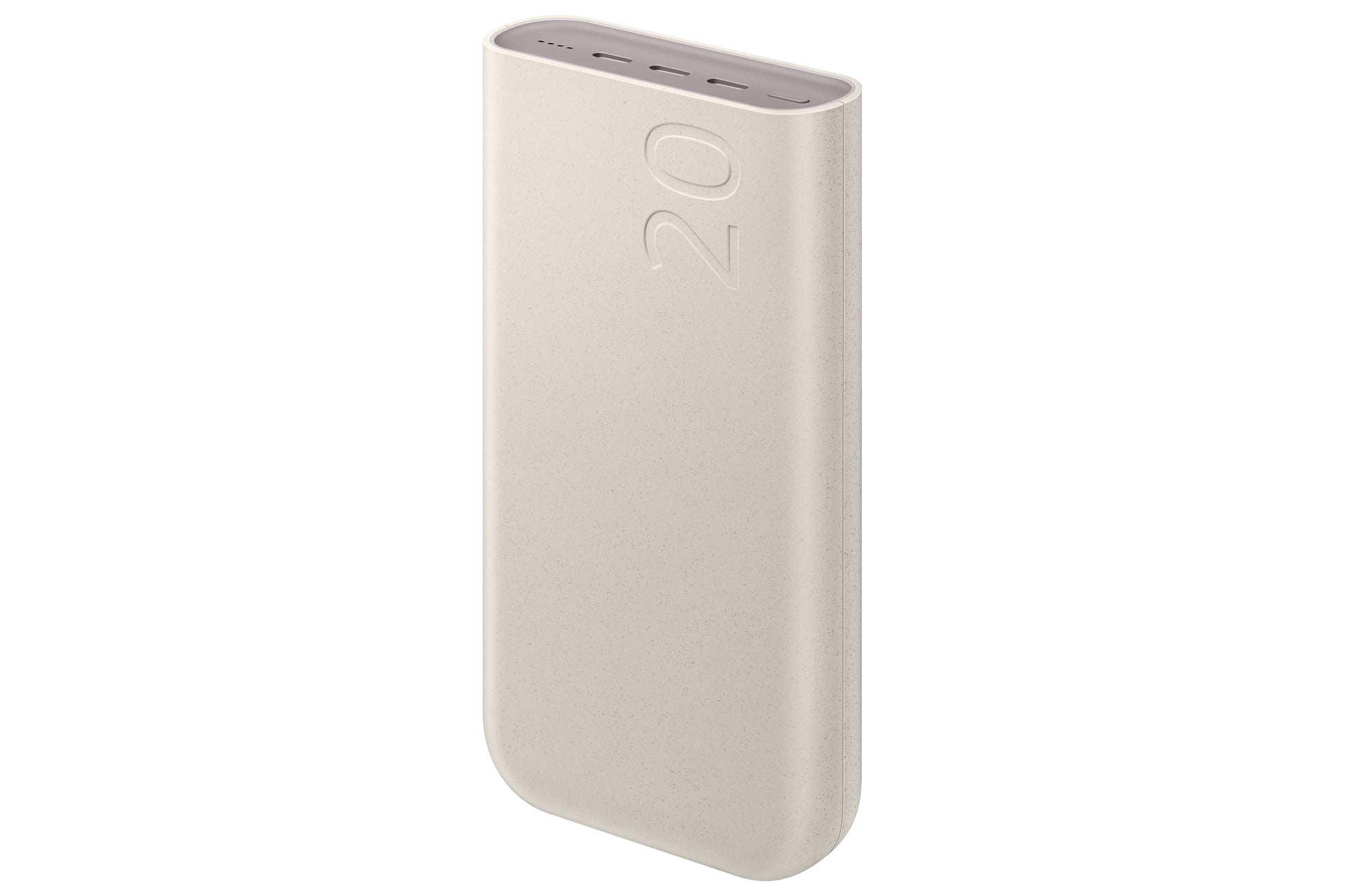 Samsung Powerbank 20000 mAh, PD 45 W, 3× USB-C, Beige