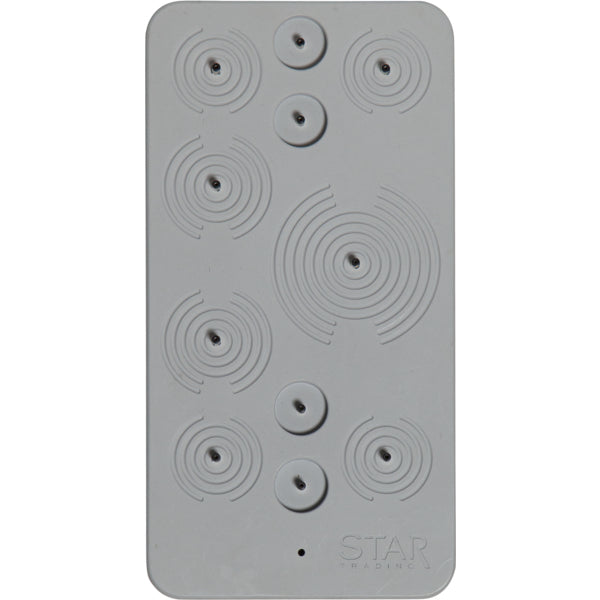 Star Trading Dekoratives Licht – Set, 24 × 12 × 27 cm, Warmweiss, Weiss, Akku, USB